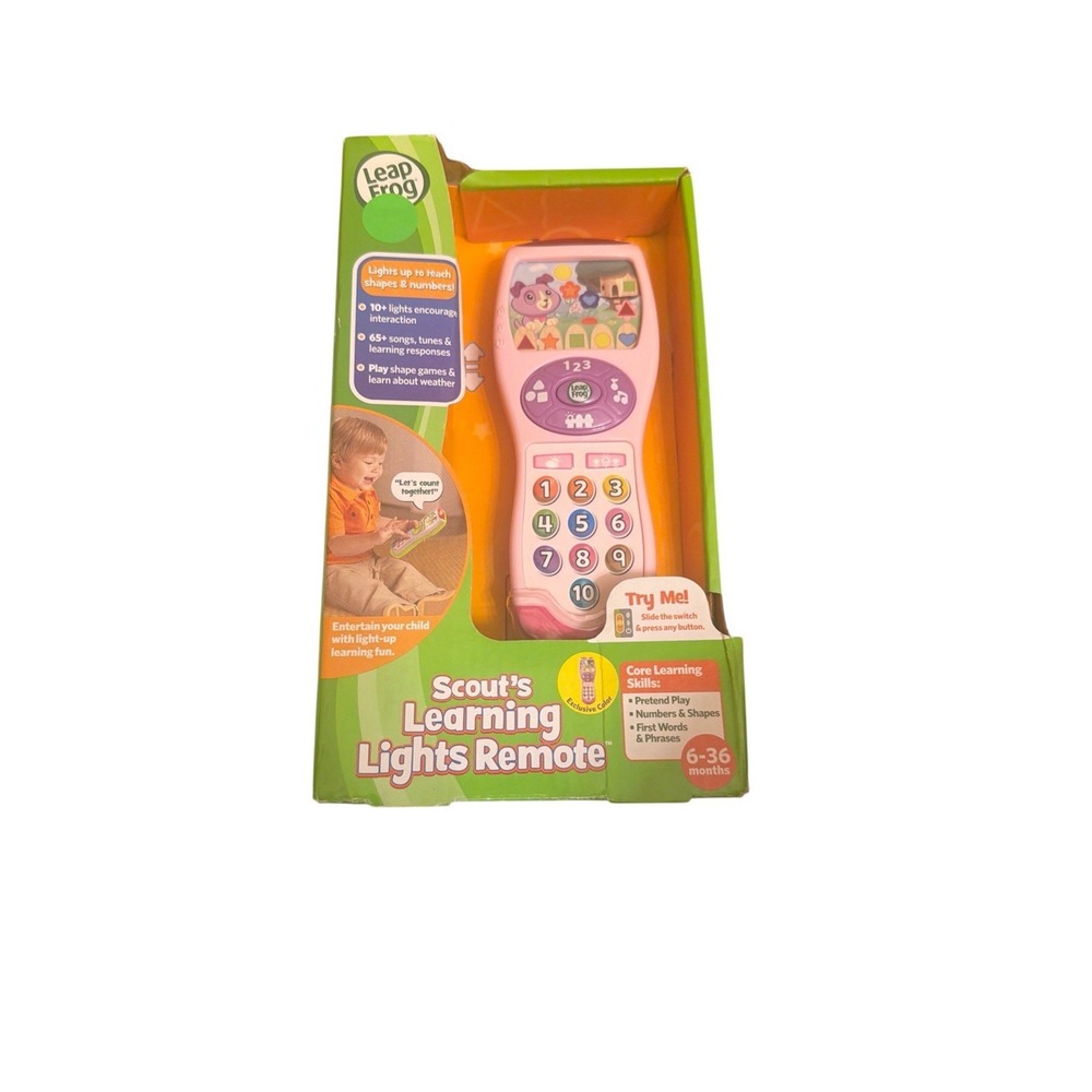 LeapFrog Scout's Learning Lights Remote Exclusive Color Pink‎